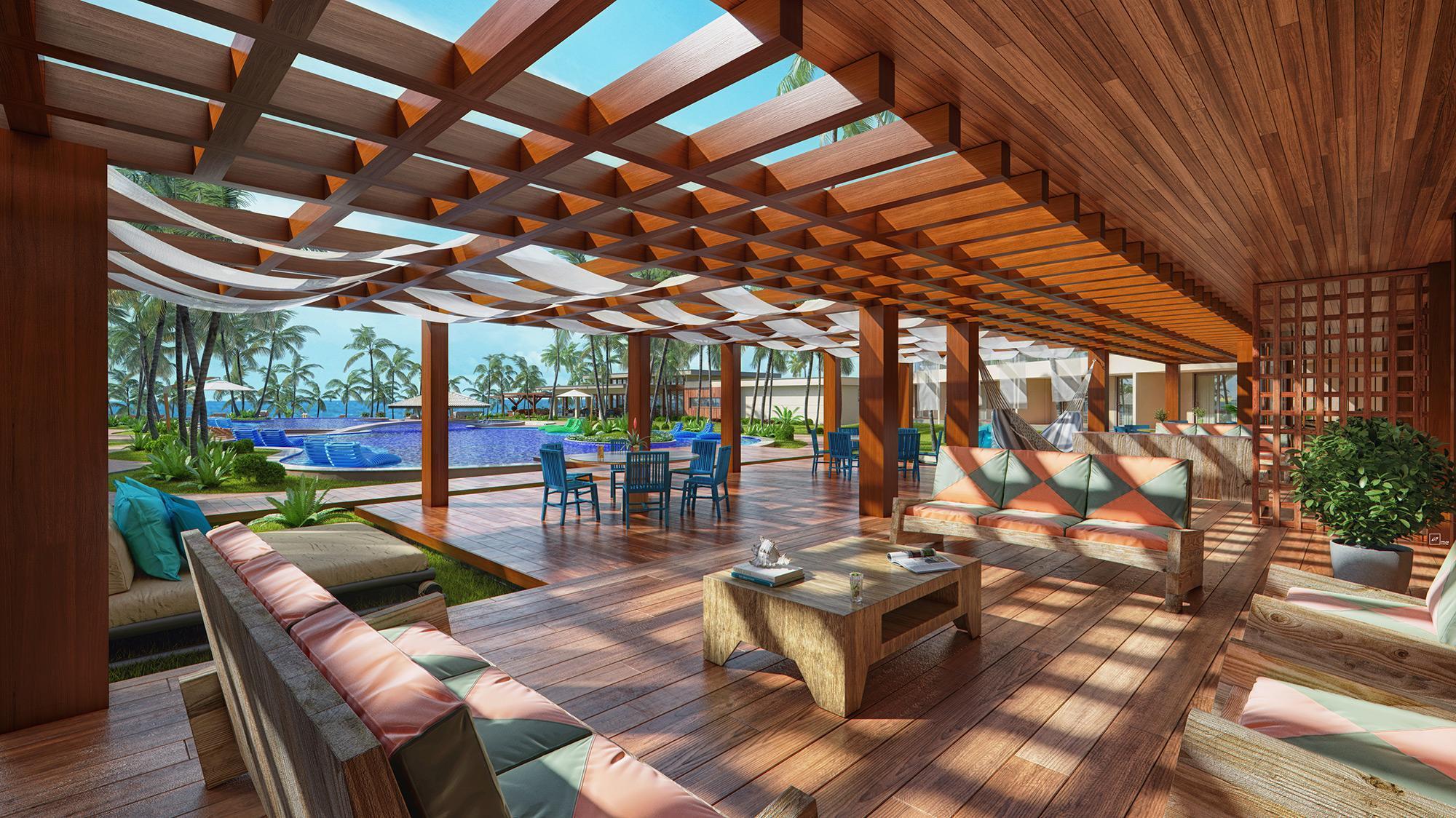 Carmel Cumbuco Resort Exterior photo The interior of the resort